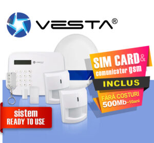 Kit Battery 2G: Smart Security VESTA cu functii de automatizare