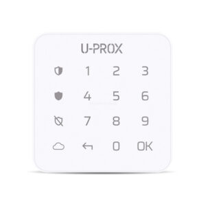 u-prox-keypad-g1-tastatura-wireless_1.jpg U-Prox Keypad G1 : Tastatură TOUCH mini wireless, 1 partitie