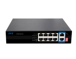 PoE Switch 8+2 porturi uplink